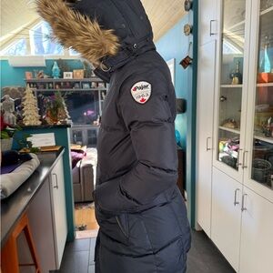 Pajar Women's Black Puffer Coat with Fur Hood - brand new. Never worn w/o tags